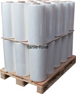 Folia stretch maszynowa 180% 23my strandard – paleta 860 kg