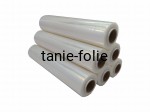 Folia stretch 2,5 kg tranparent 2,2 netto folii - Producent