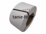 Taśma polipropylenowa 12x0,60 mm x 2500m biała